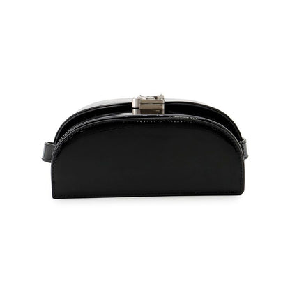 Saint Laurent Paris Shoulder Bag June Patent Leather Black