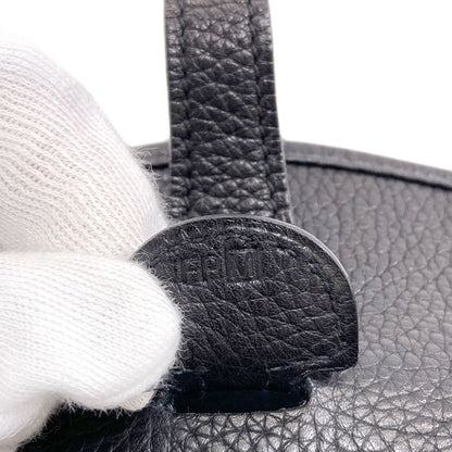 Hermes Evelyne 3 PM Silver Shoulder Bag Taurillon