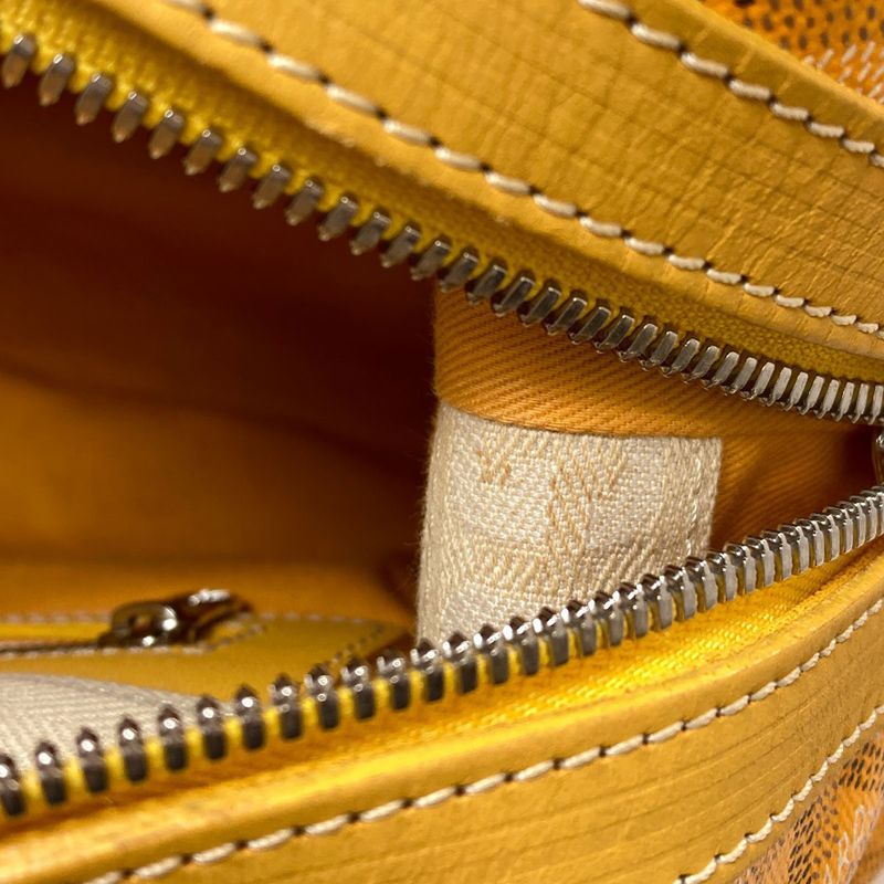 Goyard Boeing 30 Herringbone Pattern Boston Bag