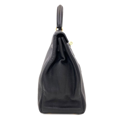 Hermes Kelly 32 Retourne Gold Handbag Taurillon