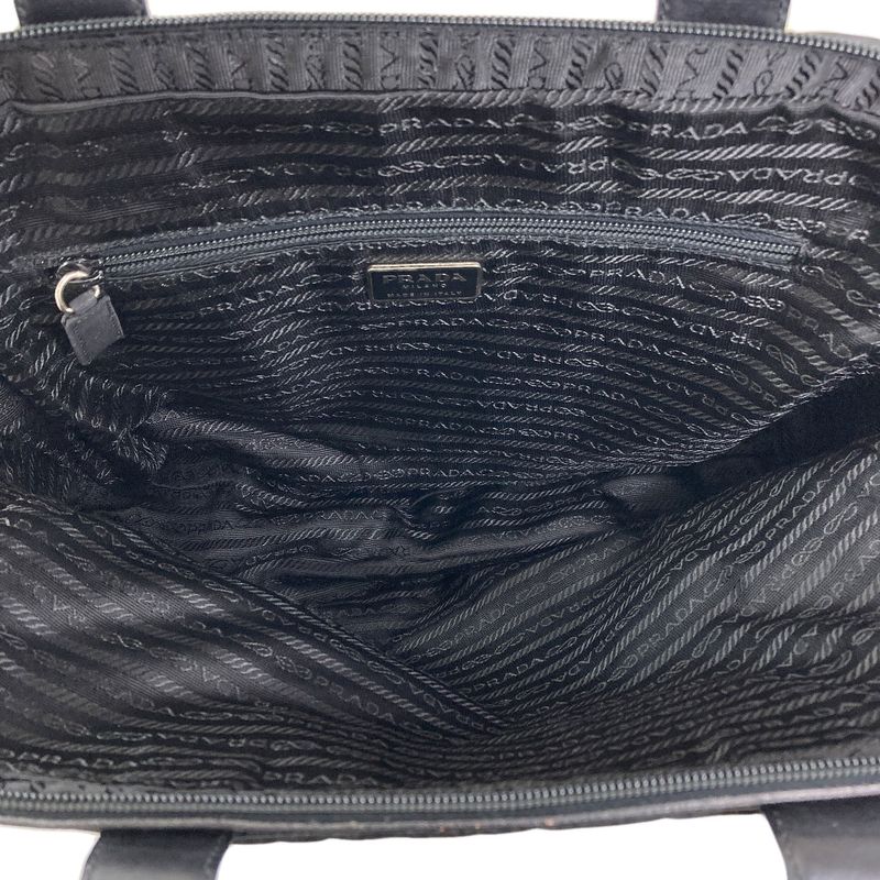 Prada Logo Handbag Nylon