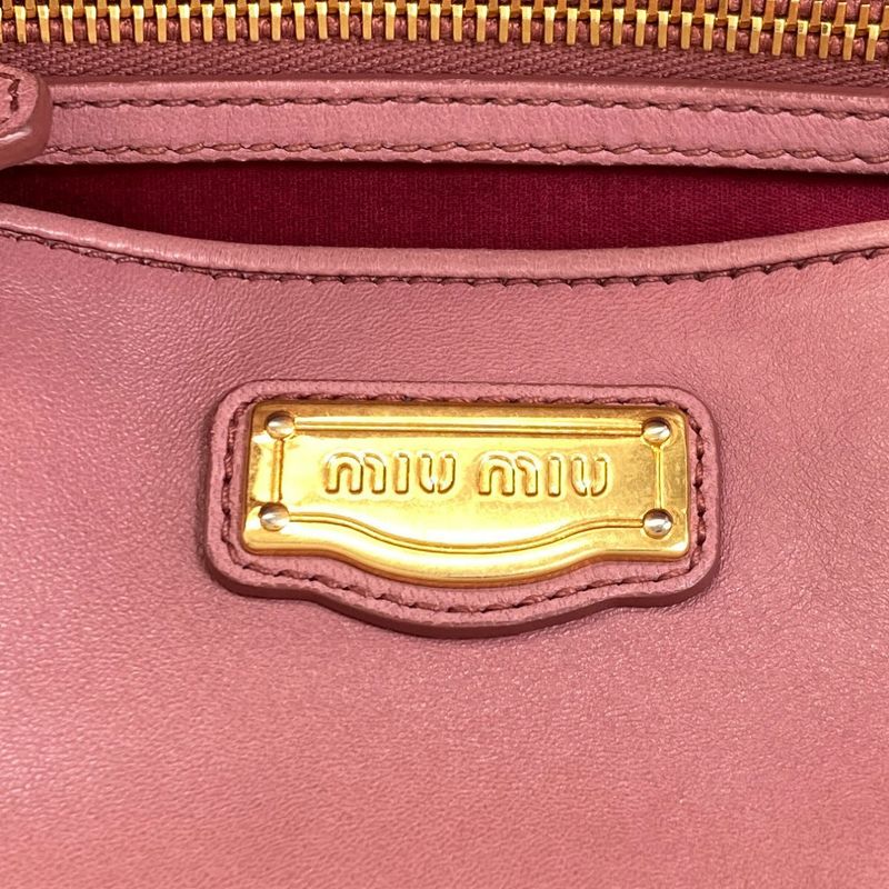 Miu Miu Matelasse 2-Way Handbag Calf