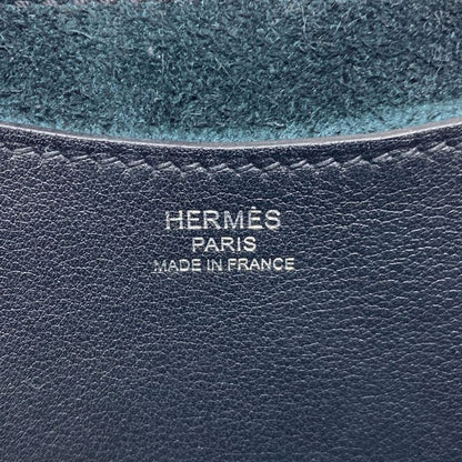 Hermes in the Loop Silver Handbag Taurillon