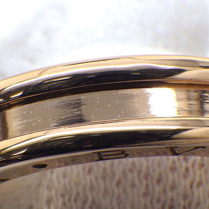 Bvlgari Ring B-zero One XS Band Logo 18k Pink Gold