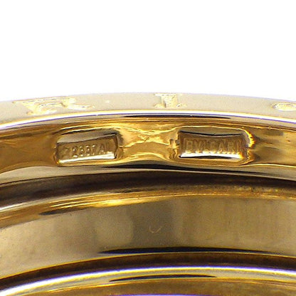 Bvlgari Ring Band Logo 18k Yellow Gold . 52