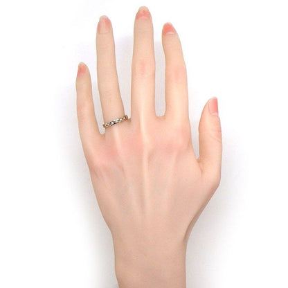 Chanel Ring Coco Crush Mini Quilted Full Eternity Points Diamond Total . 52