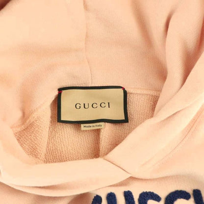 Gucci Interlocking Hoodie Sweatshirt Pullover S Light Pink CX