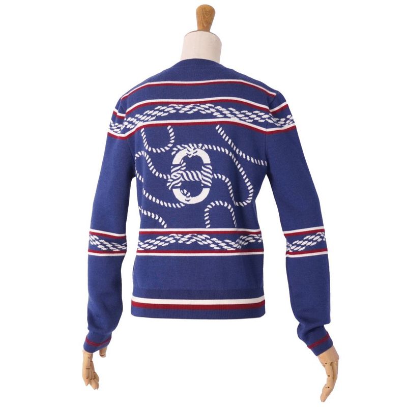 Hermes Cardigan Canoe Anchor Chain