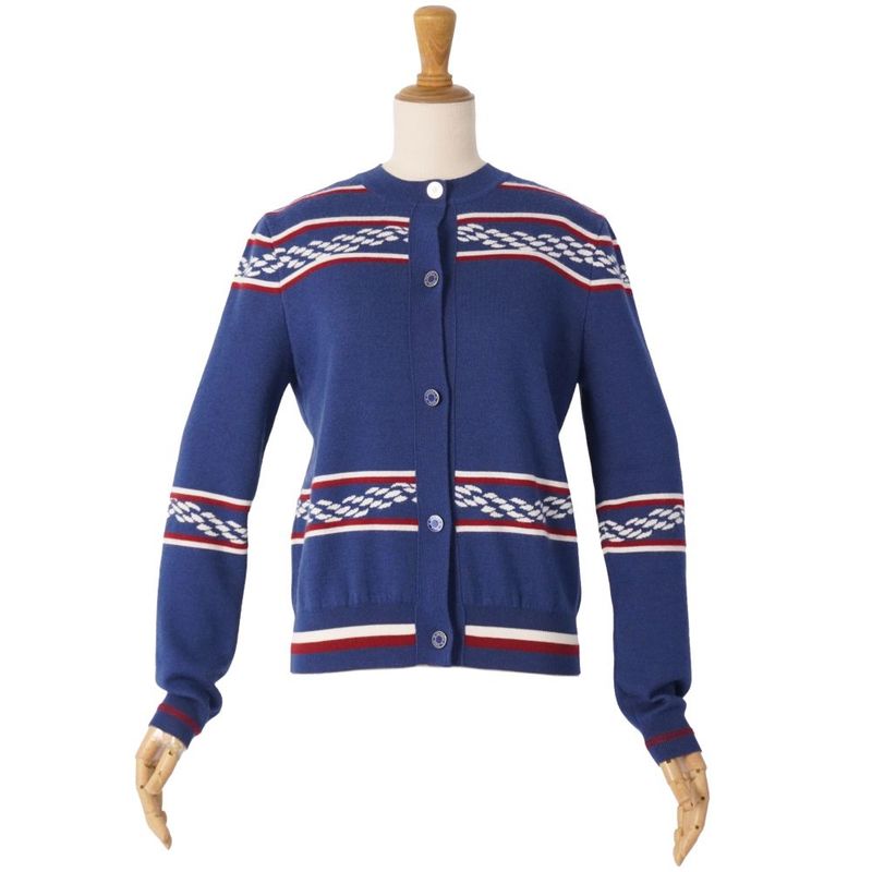 Hermes Cardigan Canoe Anchor Chain