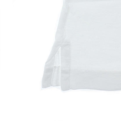 Hermes Chest Logo Crew Neck T-Shirt White