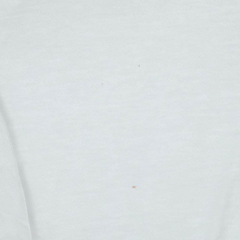 Hermes Chest Logo Crew Neck T-Shirt White