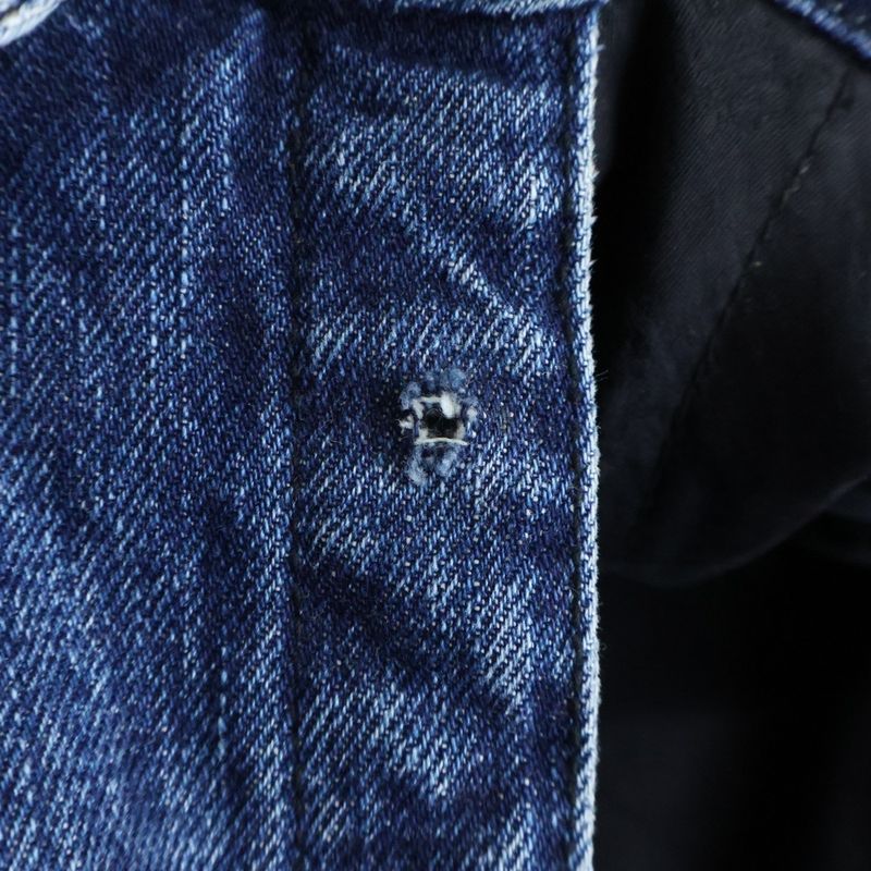 Chrome Hearts Not Work Dog Herringbone Shirt Jacket Not Dog Quilted Denim