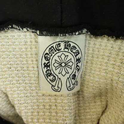 Chrome Hearts Vintage Scroll Label Hoodie Back Print Pullover Black