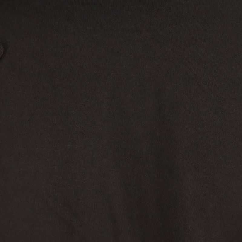 Prada Long Sleeved Cotton Hoodie T-Shirt Hood Long Sleeve Brown