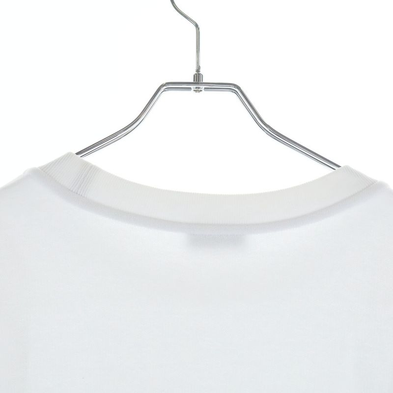 Moncler Sweatshirt Graphic Print Crew Neck White