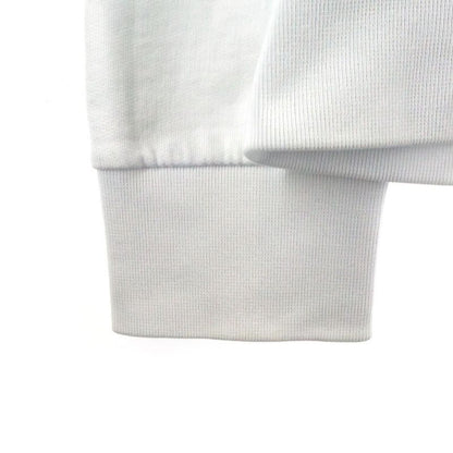 Moncler Sweatshirt Graphic Print Crew Neck White