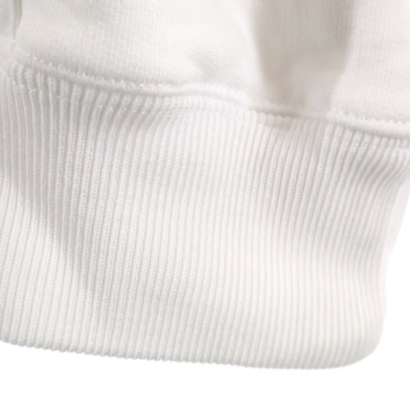 Balenciaga Logo Hoodie White Cotton