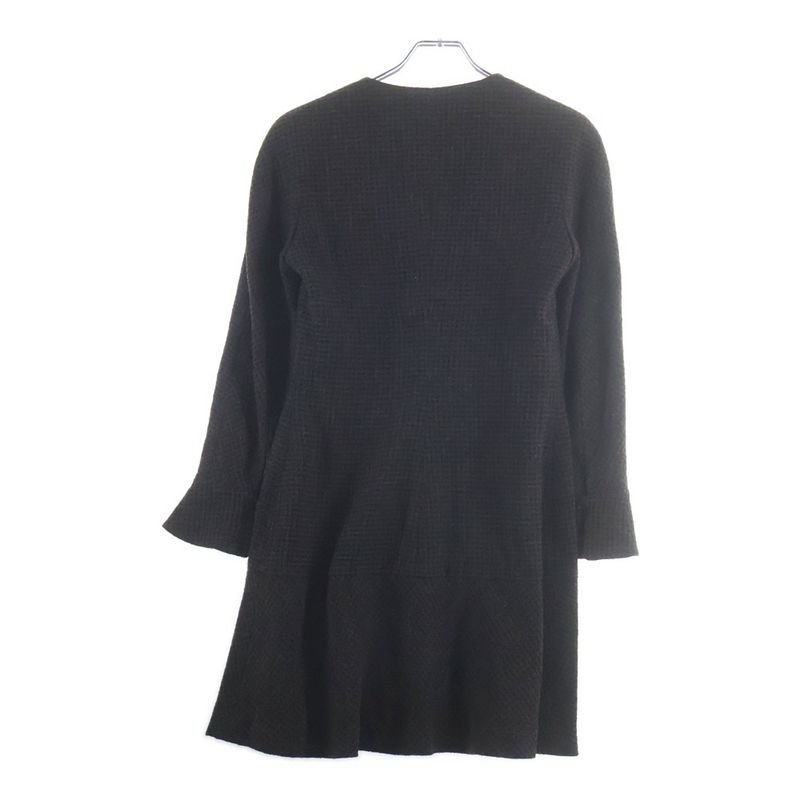 Chanel Tweed Dress Brown