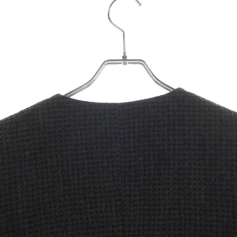 Chanel Tweed Dress Brown