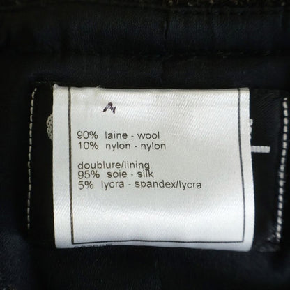 Chanel Tweed Dress Brown