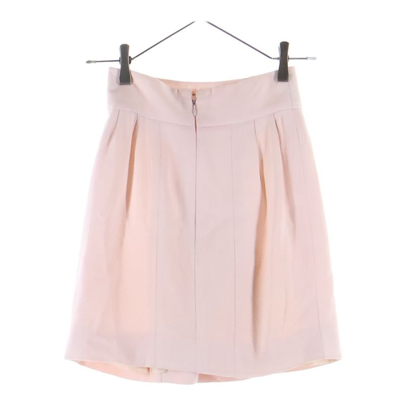 Chanel Set CC Logo Button Sleeveless Double Breasted Jacket Mini Skirt Pink