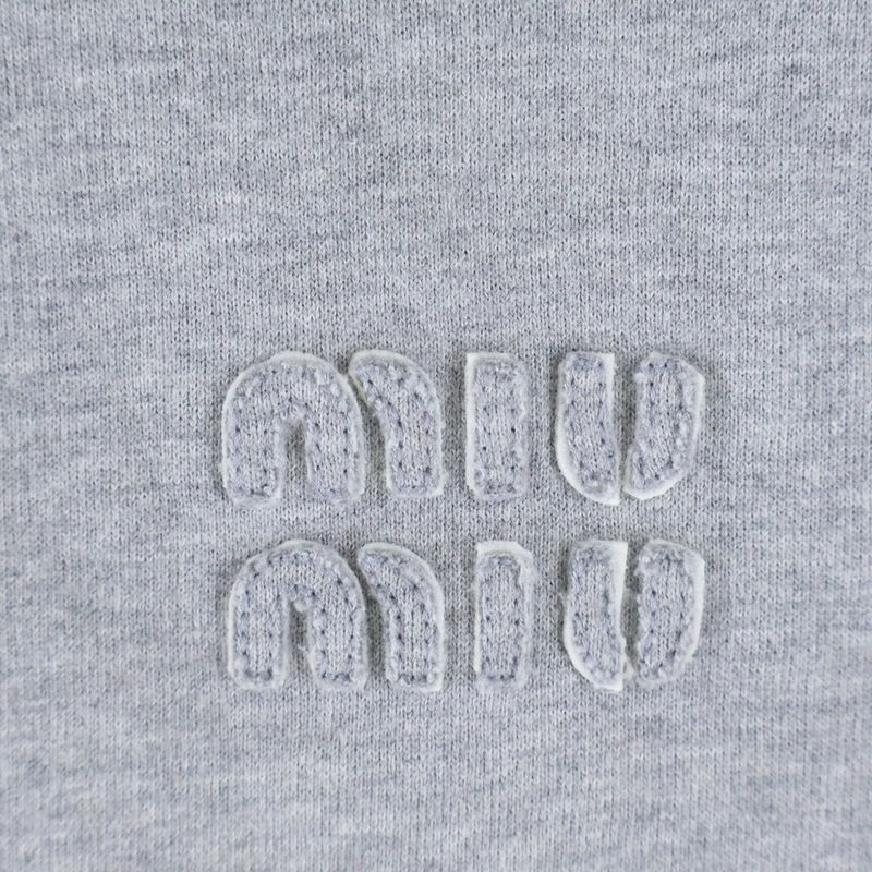 Miu Miu Sarah Color Sleeveless Top Gray