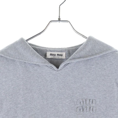 Miu Miu Sarah Color Sleeveless Top Gray