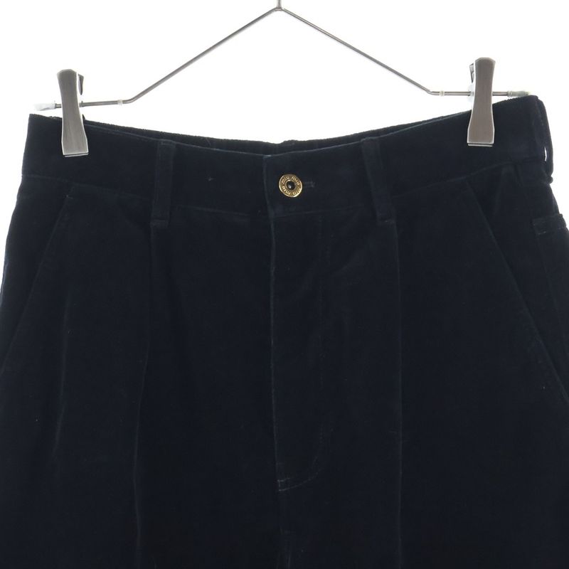 Miu Miu Velvet Capenta Pants Black 38
