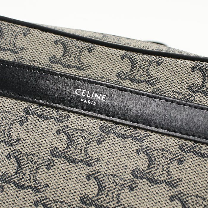 Celine Small Messenger Bag Triomphe Canvas