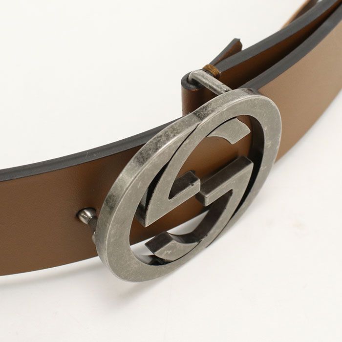 Gucci Interlocking Belt Leather