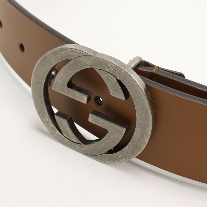 Gucci Interlocking Belt Leather