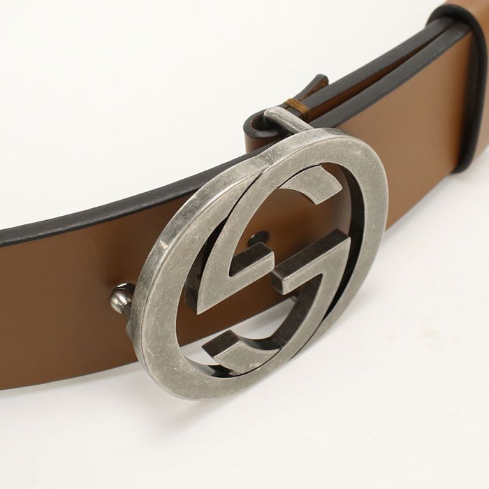Gucci Interlocking Belt Leather