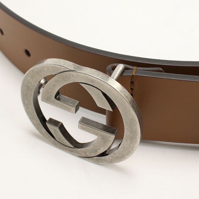 Gucci Interlocking Belt Leather