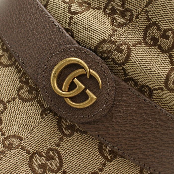 Gucci Fedora Hat GG Canvas Hat Cotton