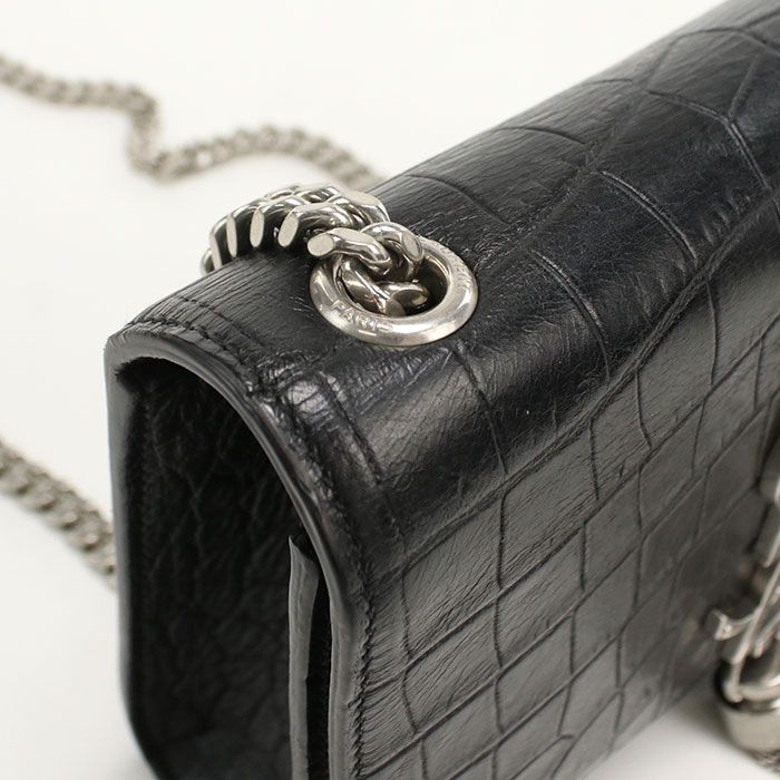 Saint Laurent Chain Shoulder Bag Leather