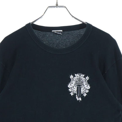 Chrome Hearts Vintage Vine Daga Print Crew Neck Sweatshirt Black