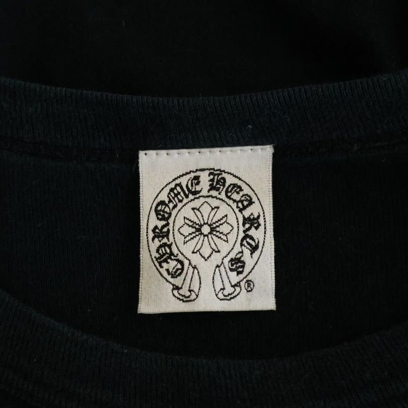 Chrome Hearts Vintage Vine Daga Print Crew Neck Sweatshirt Black