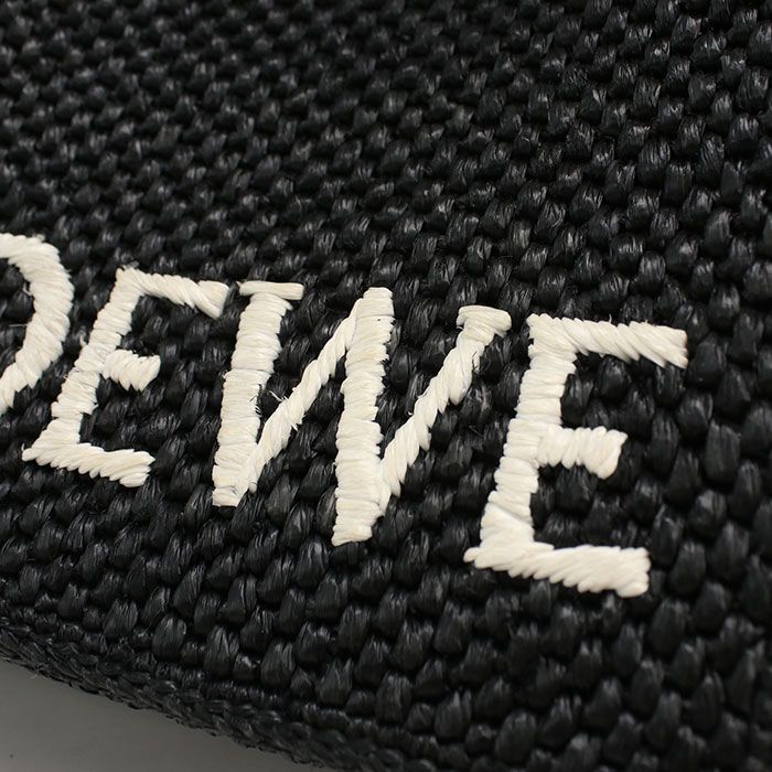 Loewe Tote Mini 2-Way Font Basket Raffia Leather