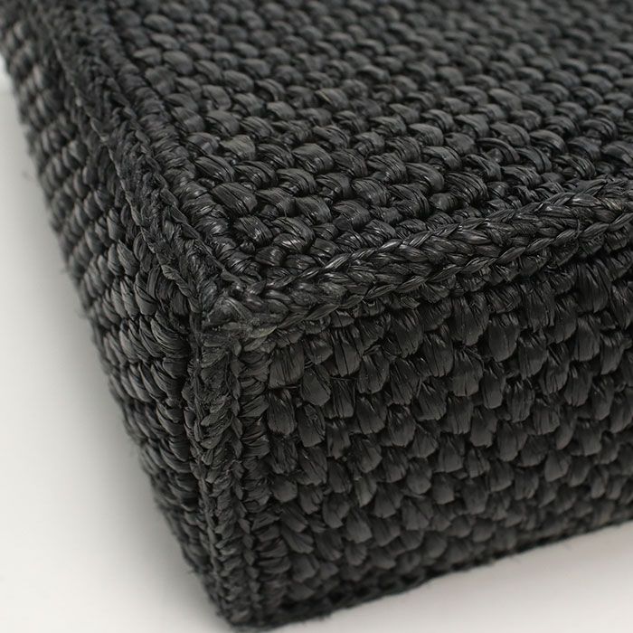 Loewe Tote Mini 2-Way Font Basket Raffia Leather