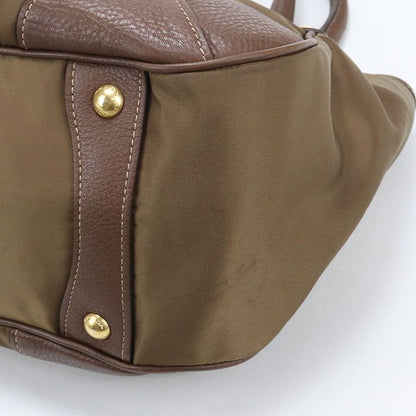 Prada Tote Nylon Totes Brown