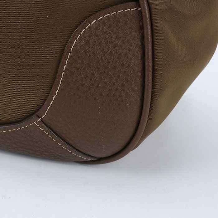 Prada Tote Nylon Totes Brown