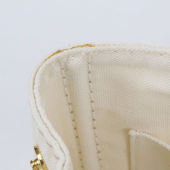 Prada 2-Way Canapa Tote Cotton Canvas