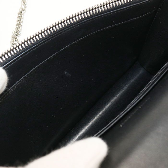 Saint Laurent Kate Chain Wallet Calf