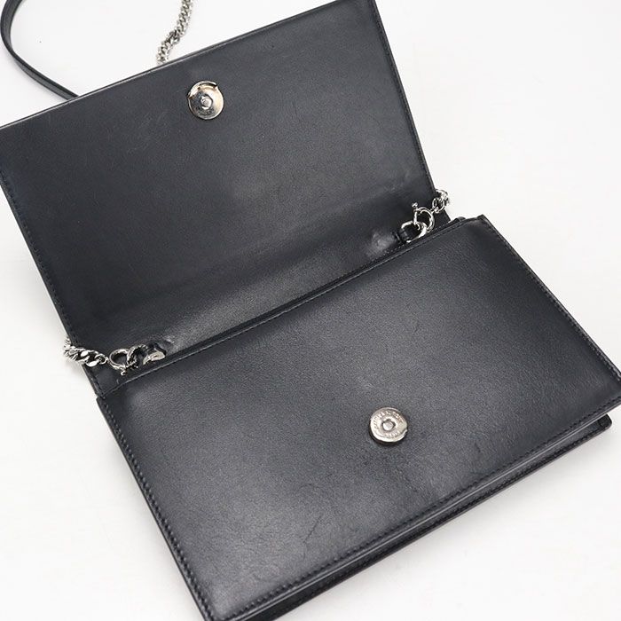 Saint Laurent Kate Chain Wallet Calf
