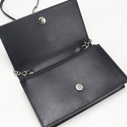 Saint Laurent Kate Chain Wallet Calf