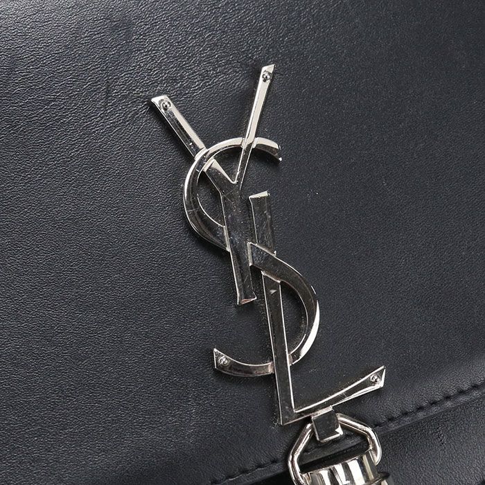 Saint Laurent Kate Chain Wallet Calf