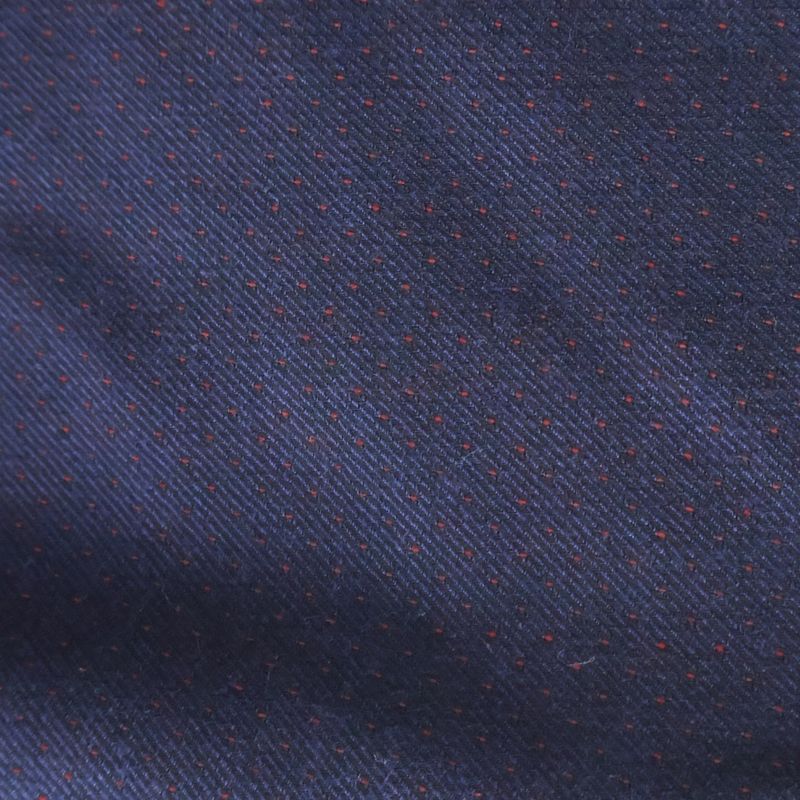 Gucci Wool Pants Pleated Trousers Navy