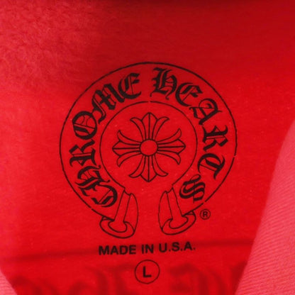 Chrome Hearts Sweatshirt Plv English Print Hoodie Red