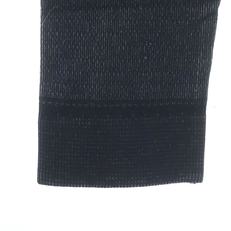 Gucci GG Jacquard Cropped Half Zip Jacket Black