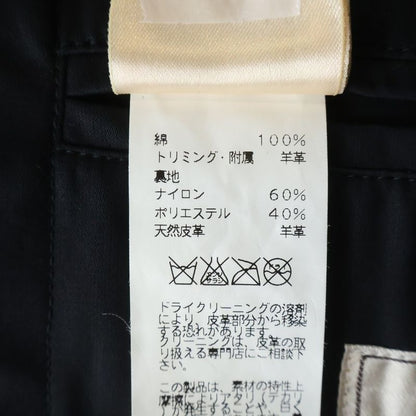 Hermes Cotton Button Up Shirt Jacket Black